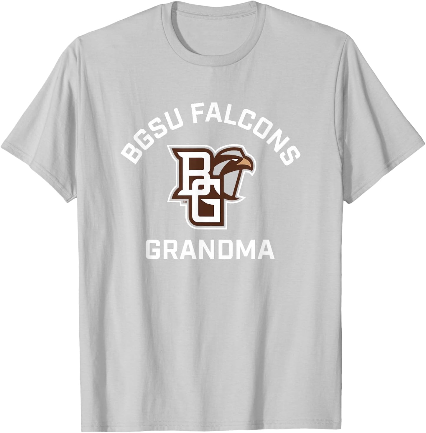 Campus Lab BGSU Falcons Orange -Adults Short Sleeve , Small T-Shirt - T-Shirt | Ash