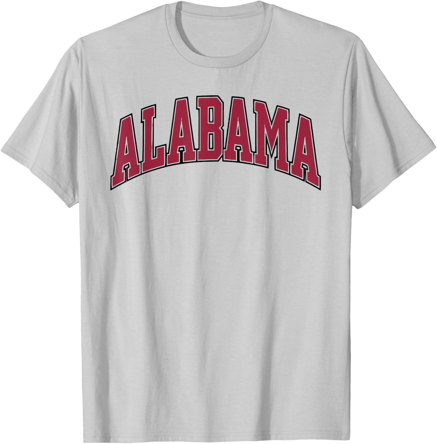 Alabama - Throwback Design T-Shirt - T-Shirt | Ash