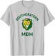 Southeastern Louisiana University Lions Arched Mom T-Shirt - T-Shirt | Ash