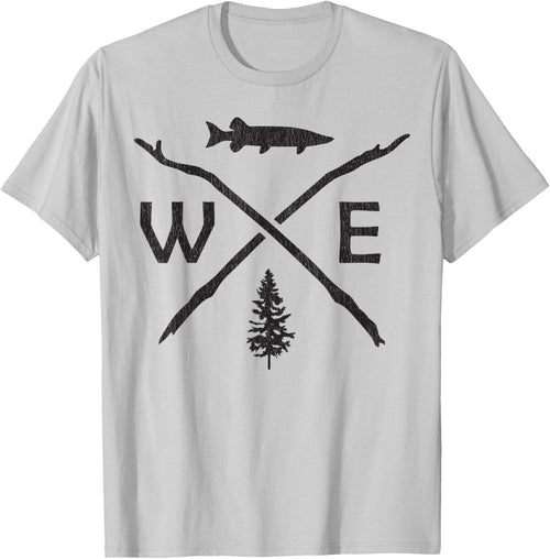 Musky Fishing - Muskie Compass Outdoor Fisherman Gift