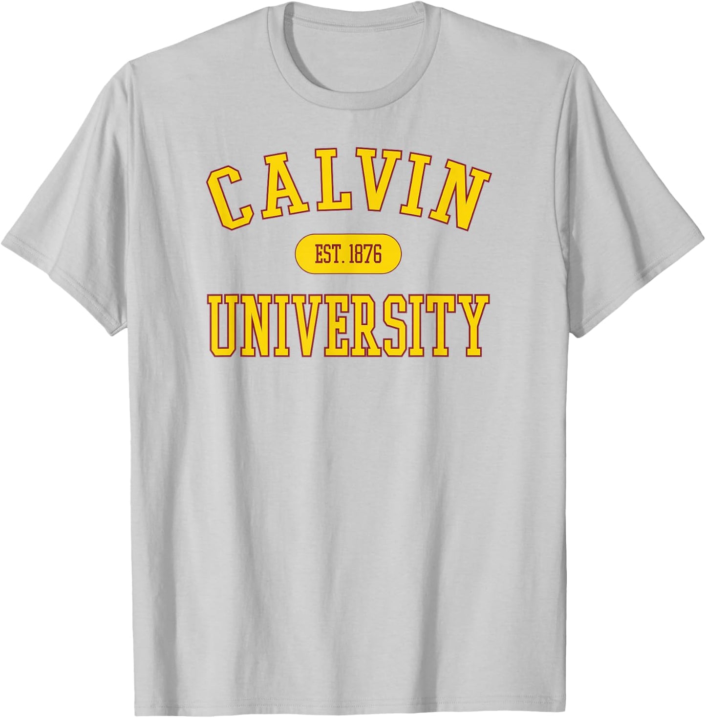 Calvin Knights Varsity Gray Officially Licensed T-Shirt - T-Shirt | Ash