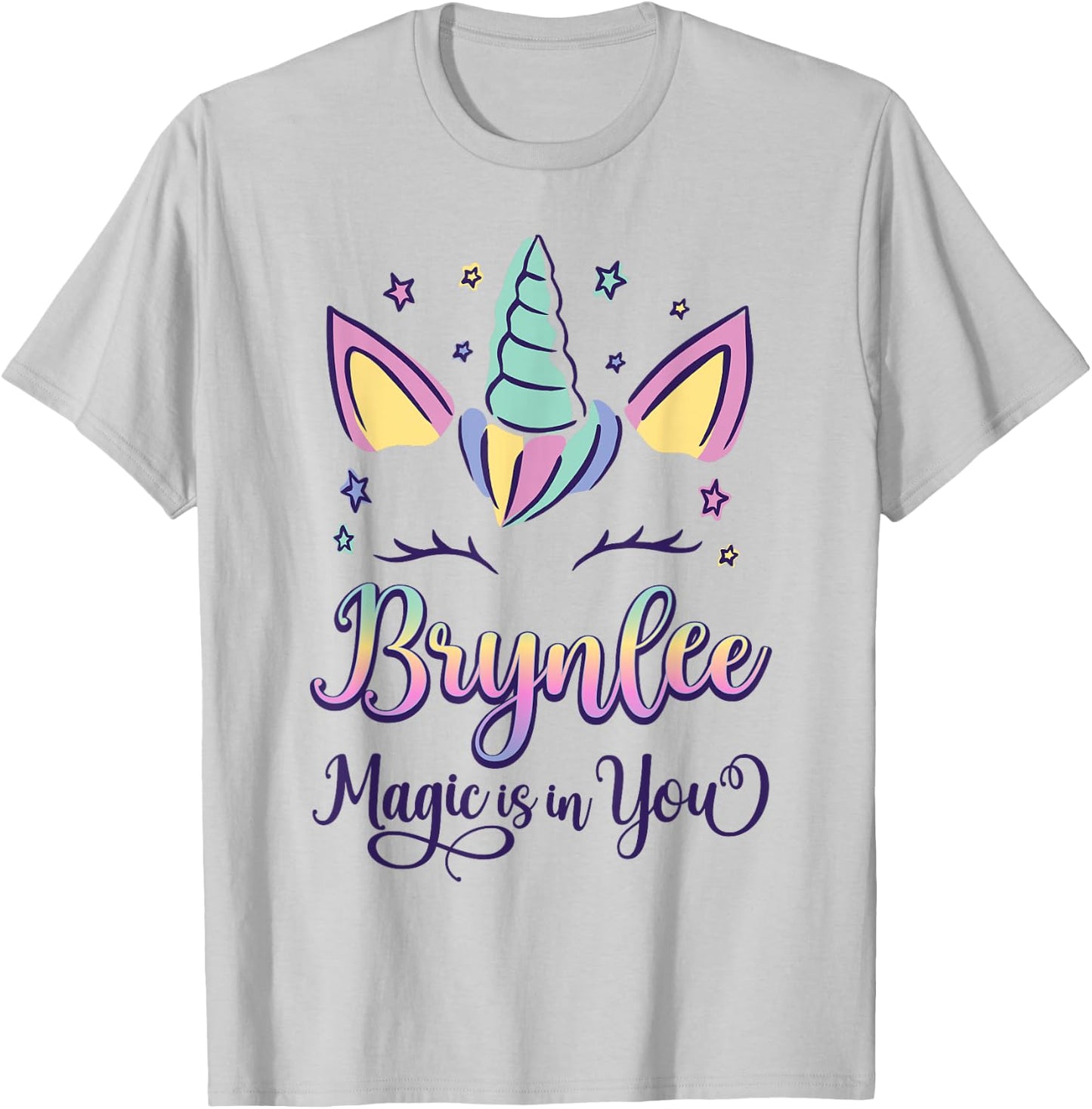 First Name Brynlee Personalized I Love Brynlee T-Shirt - T-Shirt | Ash