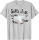 Gulls Just Wanna Have Fun Seagulls Gift Women Girls T-Shirt - T-Shirt | Ash