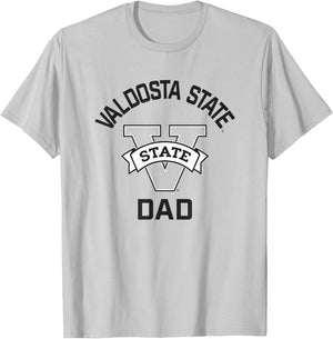 Valdosta State University Blazers Arched Dad T-Shirt - T-Shirt | Ash