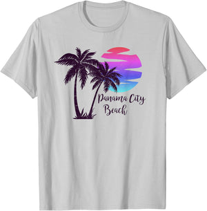 Panama City Beach Florida Spring Break Vacation Graphic T-Shirt - T-Shirt | Ash