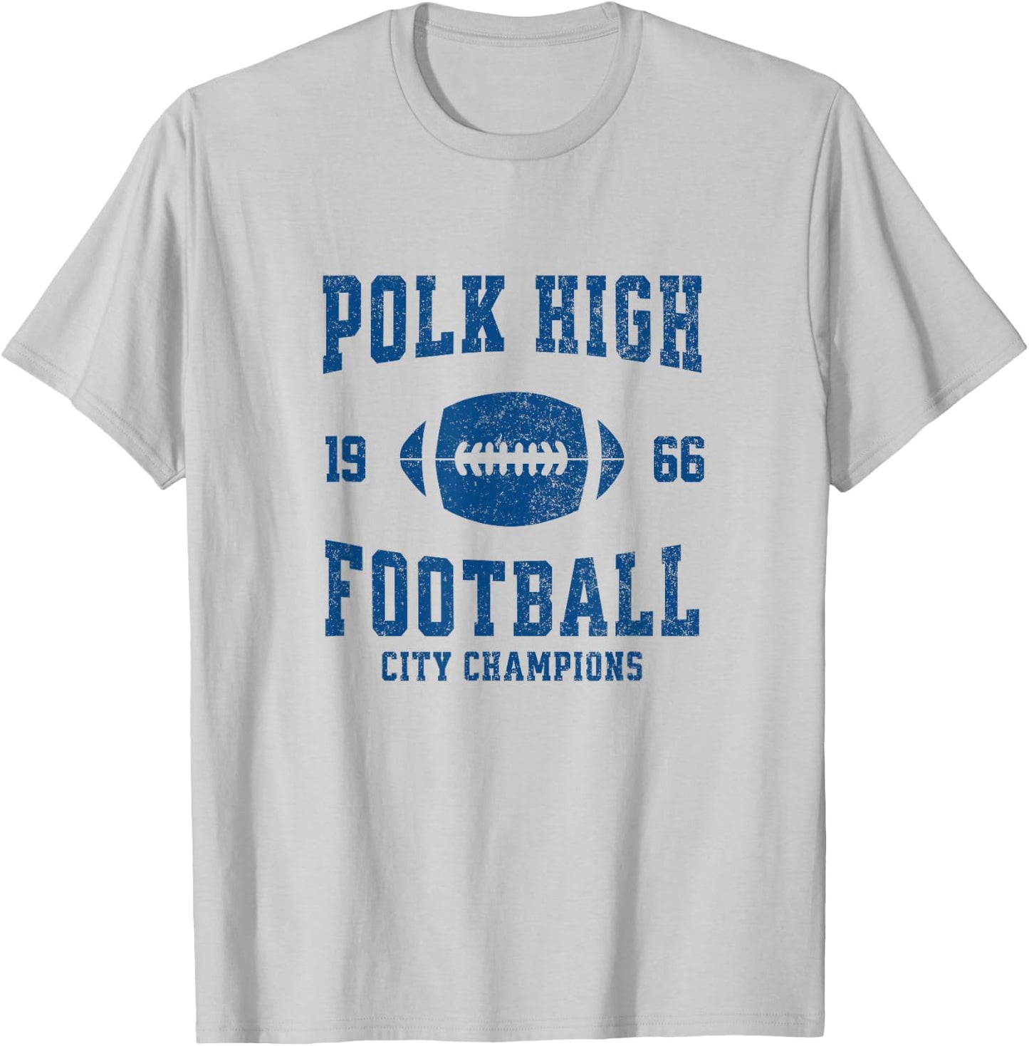 Polk High Football City Champions 1966 - vintage design T-Shirt - T-Shirt | Ash