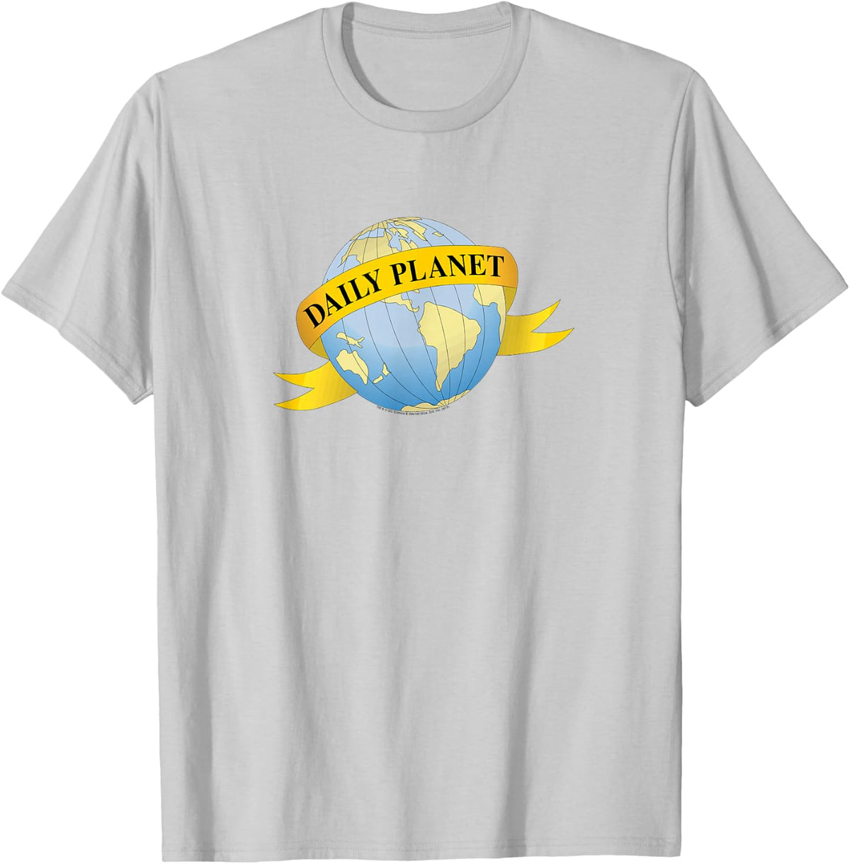 Smallville Daily Planet Logo T-Shirt - T-Shirt | Ash