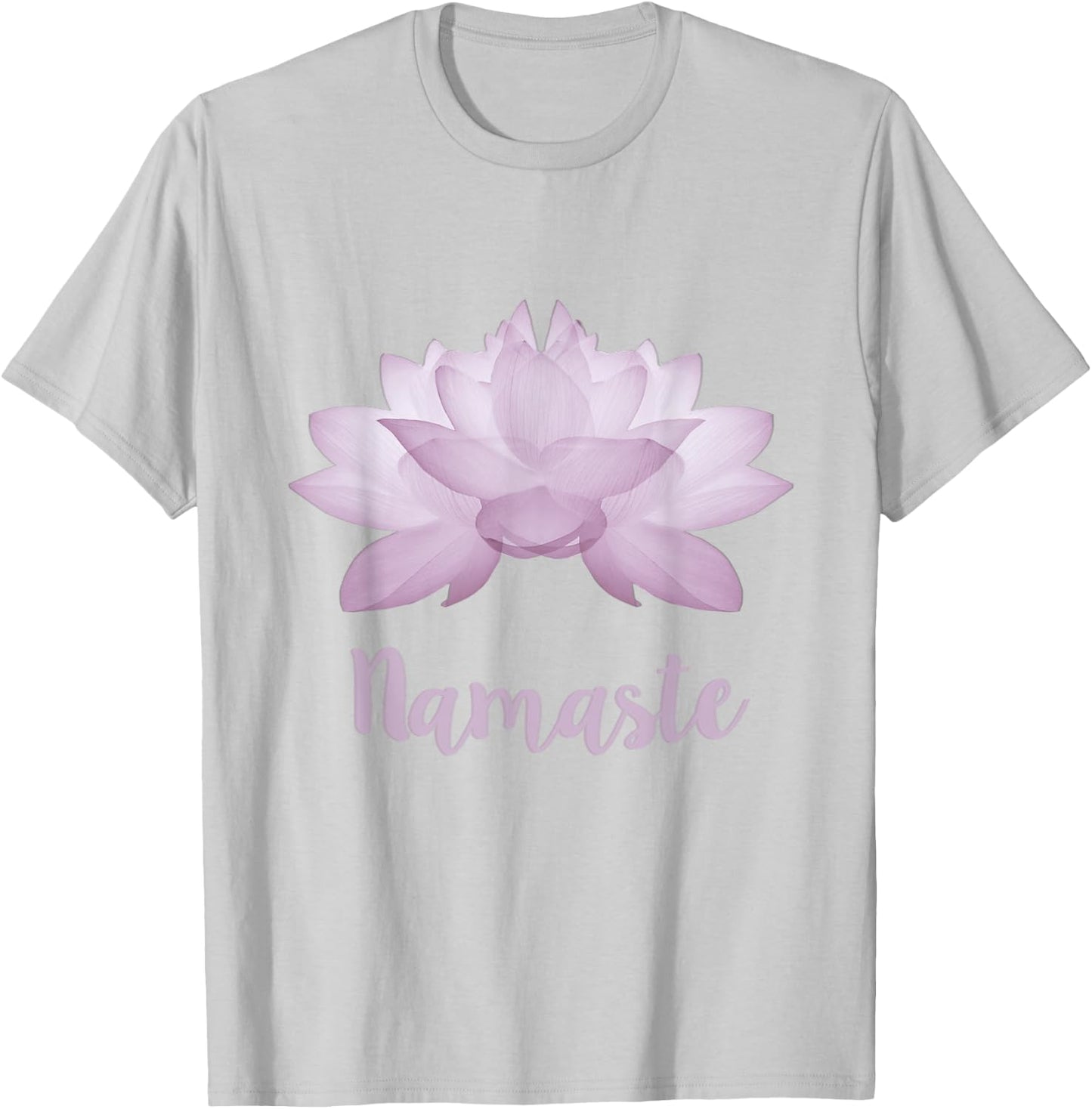 Lotus Namaste Yoga and girls T-Shirt - T-Shirt | Ash