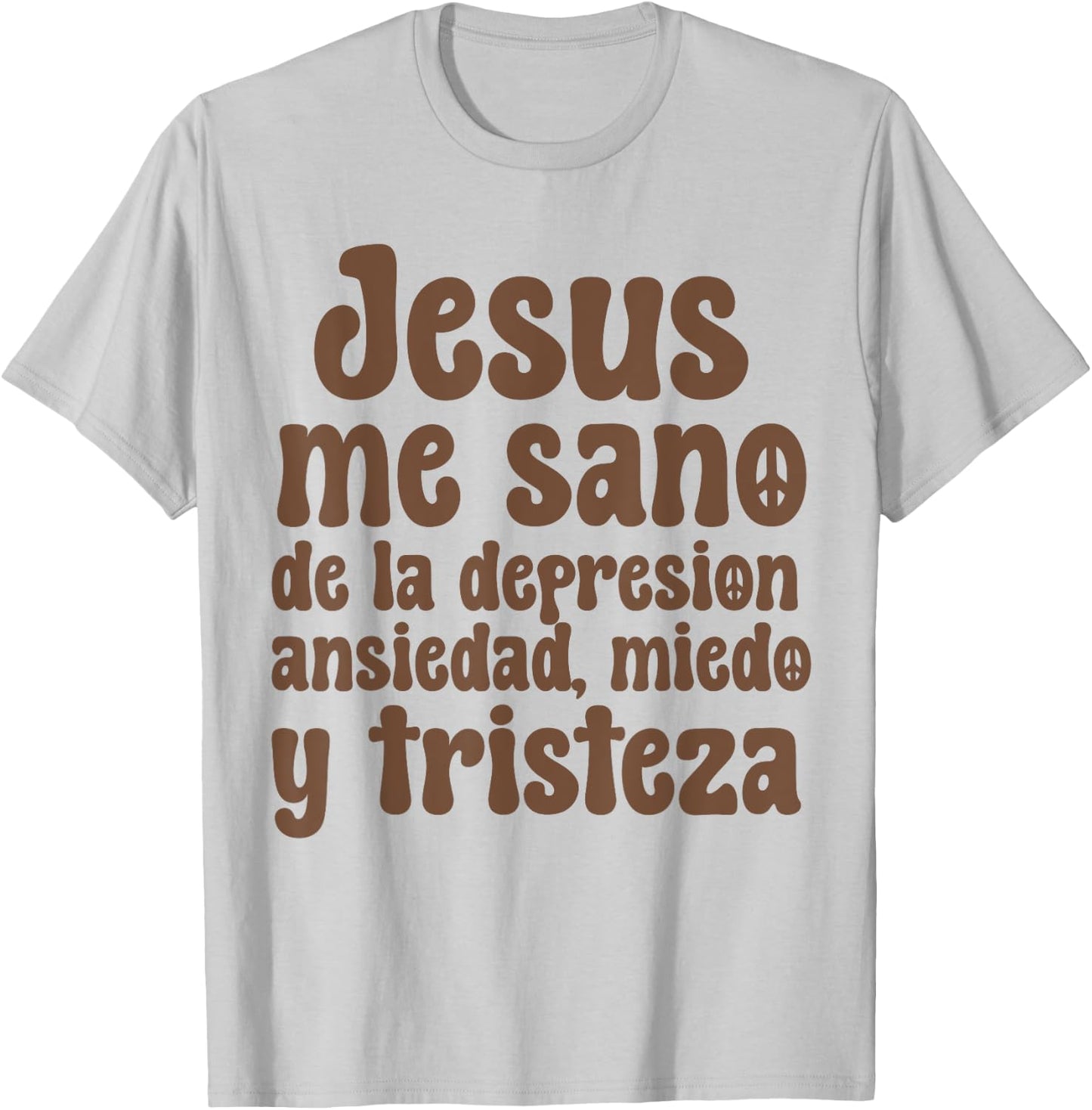 Camiseta cristiana en espanol Hombre Mujer Spanish Christian T-Shirt - T-Shirt | Ash