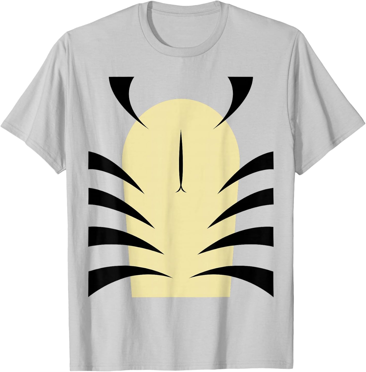 Halloween Tiger Costume T-Shirt - T-Shirt | Ash