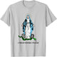 I Tread Where I Please Mary Stepping On Snake Religious T-Shirt - T-Shirt | Ash