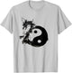 Tai Chi Flow Water Ink Chi Yin Yang Dragon Lunar New Year T-Shirt - T-Shirt | Ash