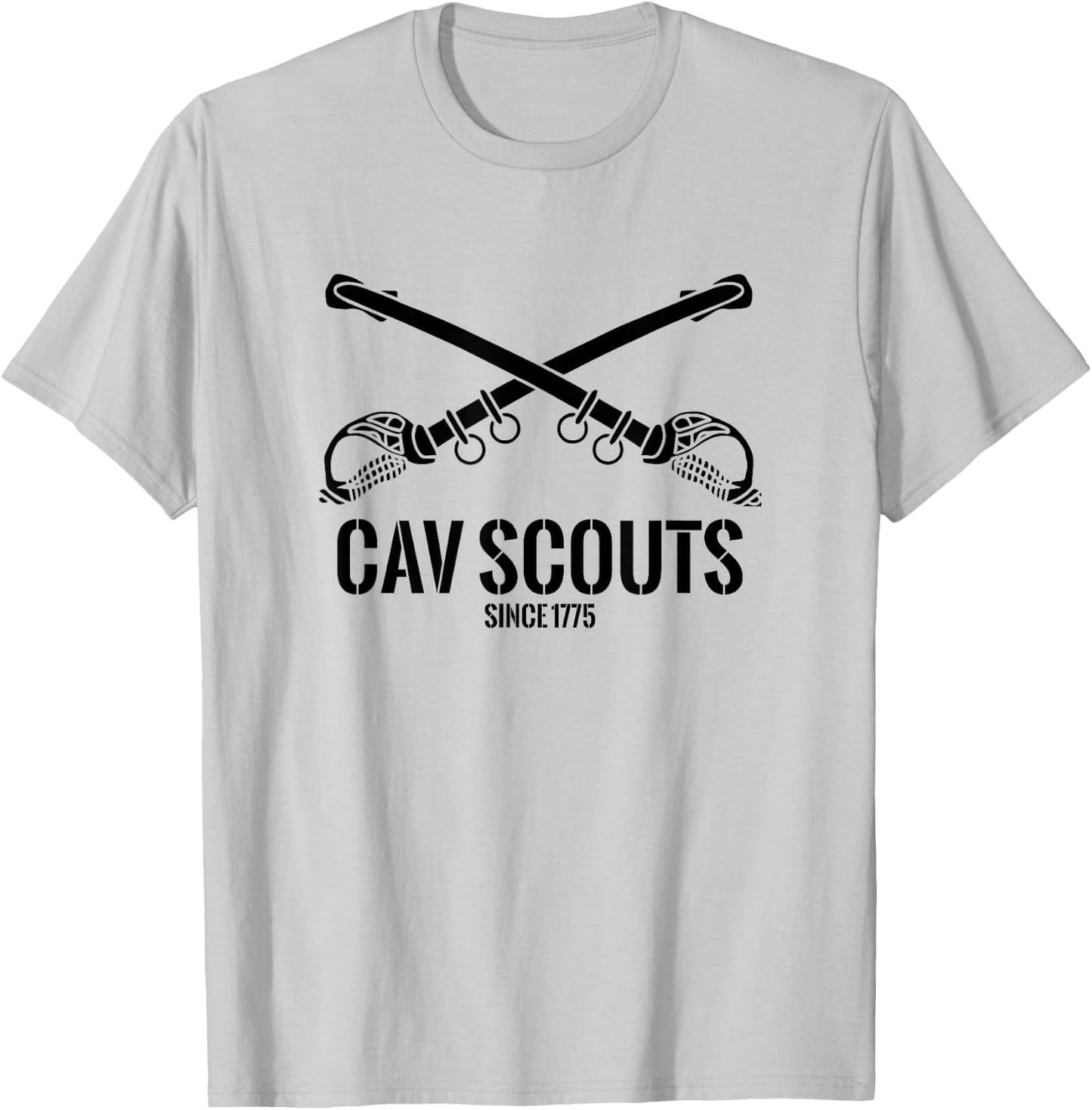 Cavalry Scouts Since 1775 T-Shirt - T-Shirt | Ash