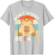 Capybara Shirt Kids Toddler Boys Girls Don’t Worry Be Capy T-Shirt - T-Shirt | Ash