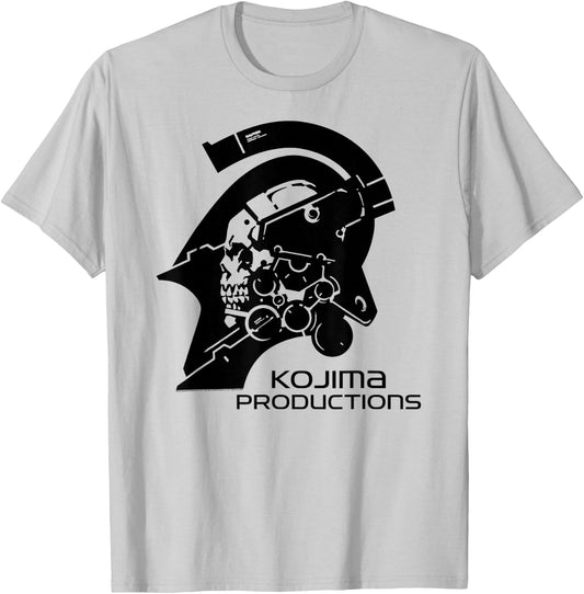 Kojima Productions Black Video Gaming Merch T-Shirt - T-Shirt | Ash