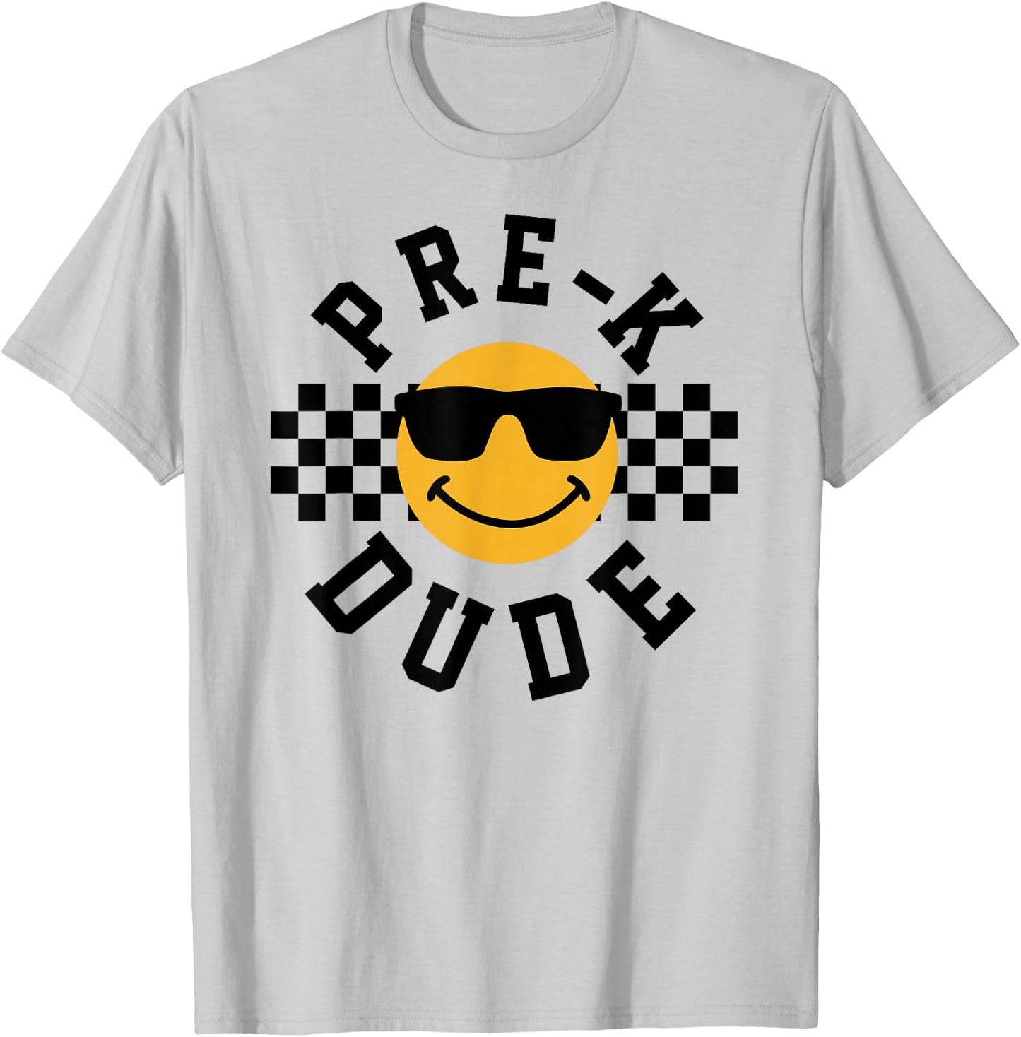 Preschool Dude Back To School Pre-K Students Kids T-Shirt - T-Shirt | Ash