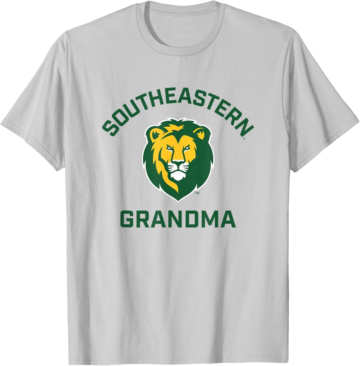 Southeastern Louisiana University Lions Arched Grandma T-Shirt - T-Shirt | Ash