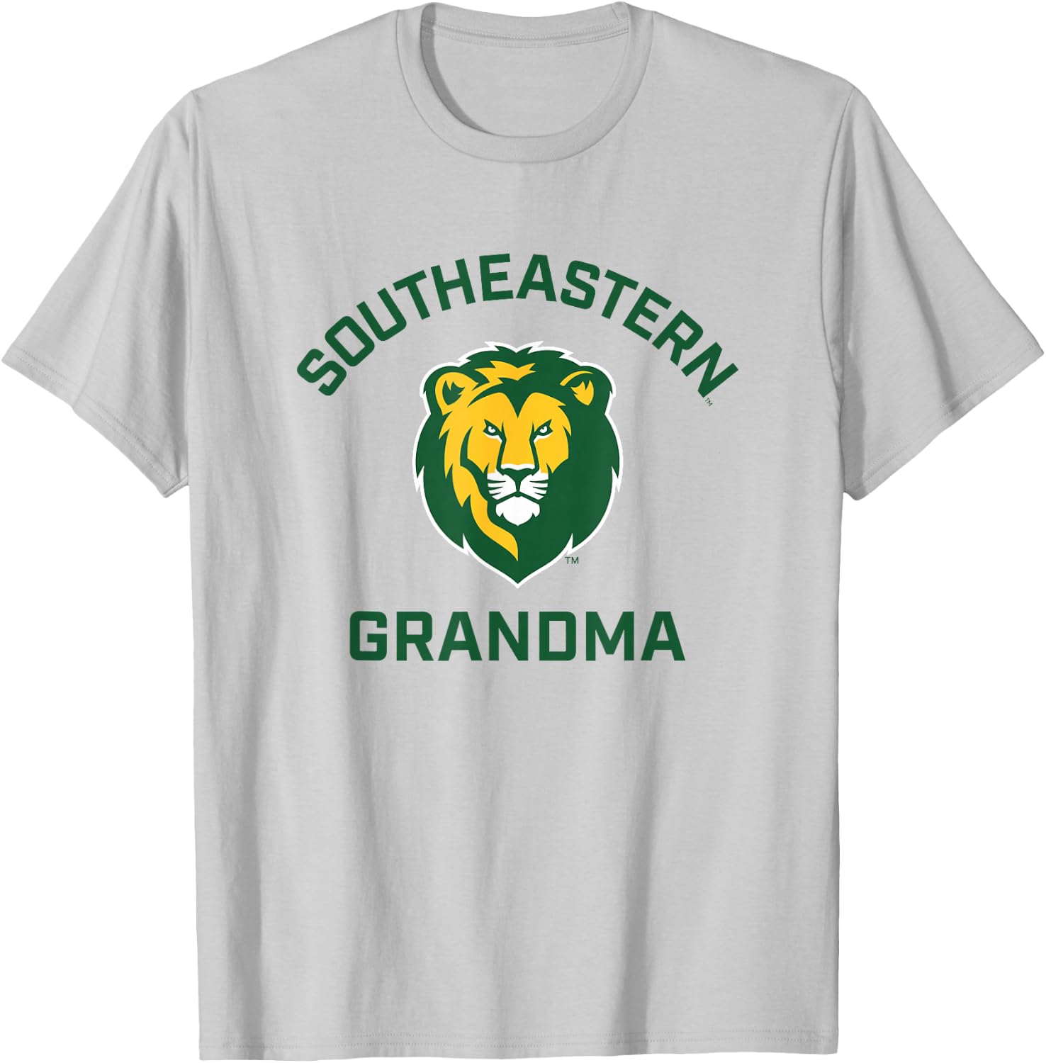 Southeastern Louisiana University Lions Arched Grandma T-Shirt - T-Shirt | Ash