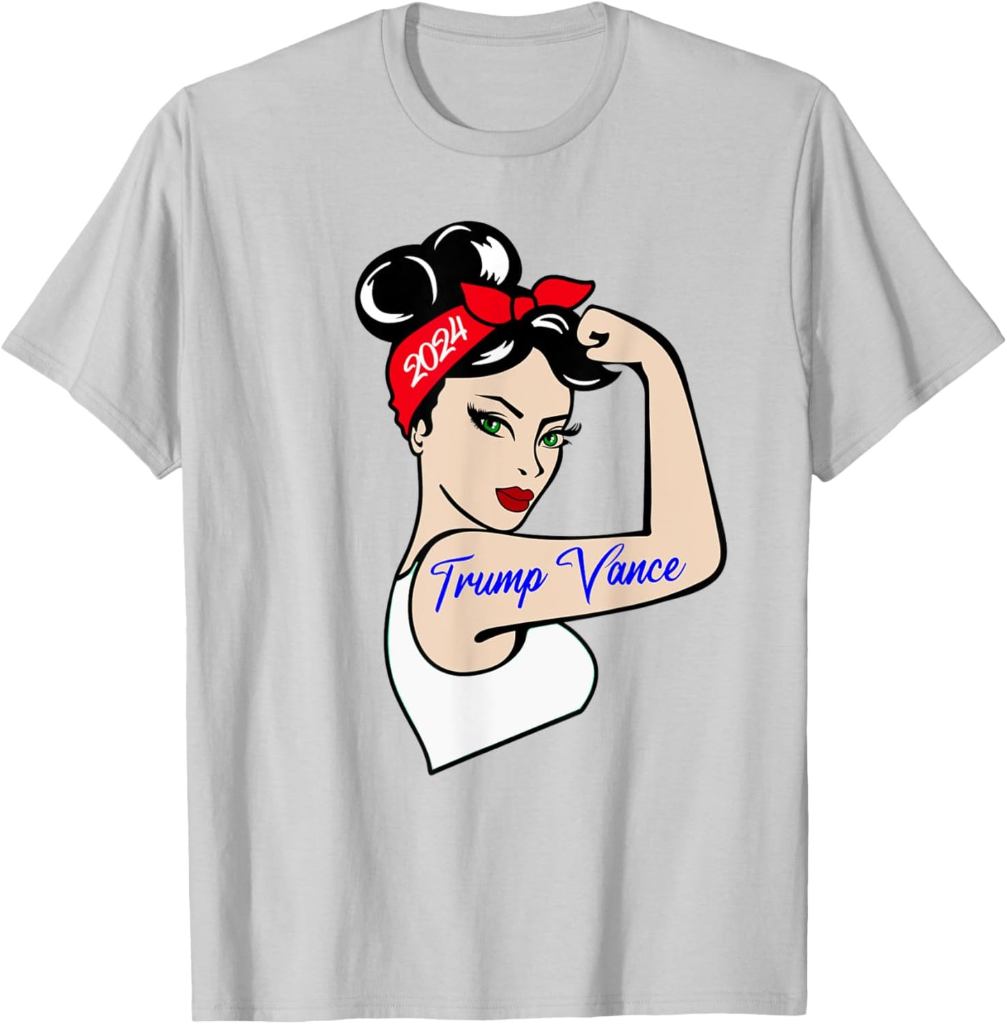 Trump Vance 2024 Election 24 Donald Trump VP President Women T-Shirt - T-Shirt | Ash