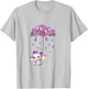 Cute Purple Elephant Alzheimer's Awareness I will Remember T-Shirt - T-Shirt | Ash