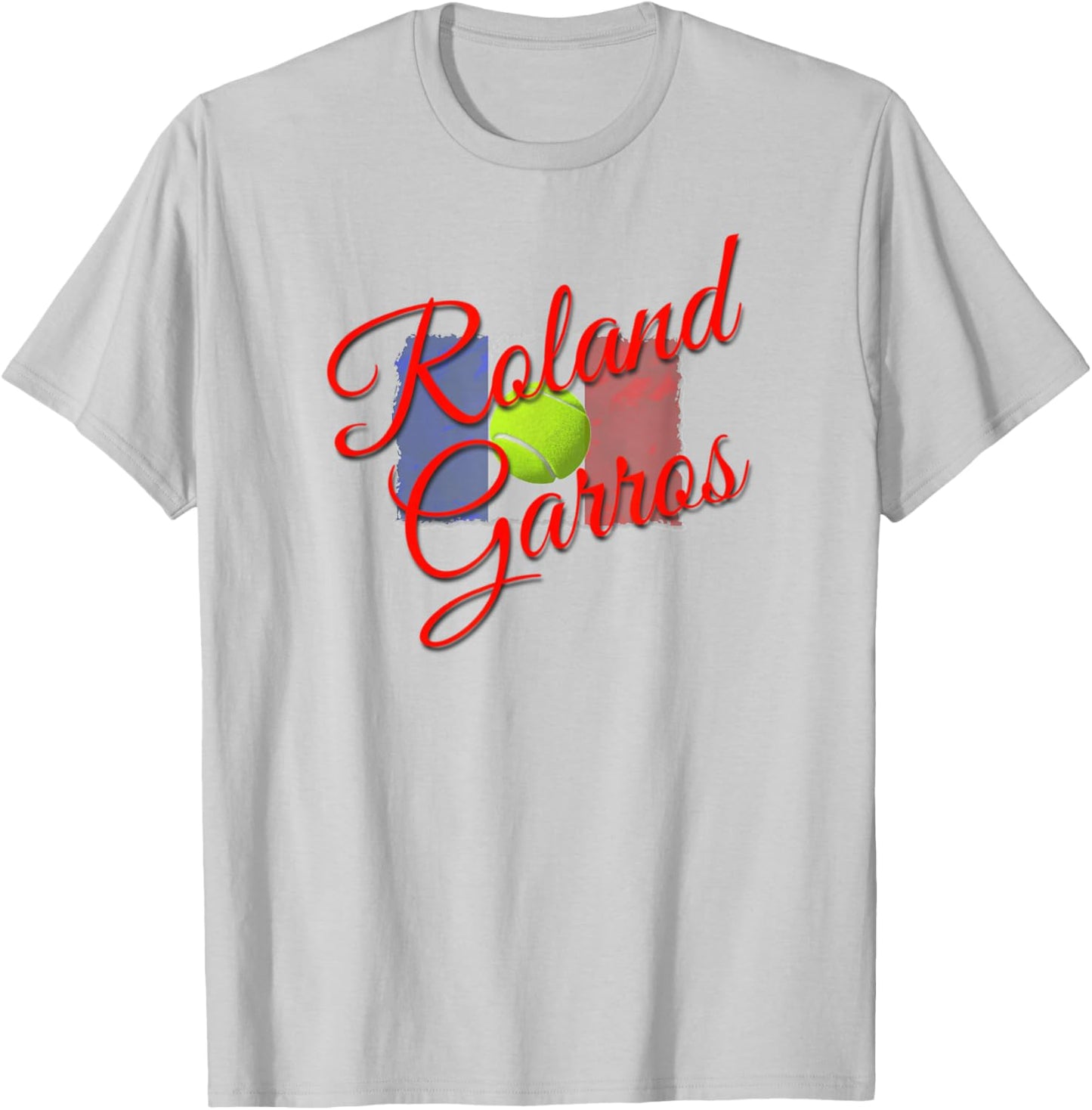 Roland Garros Tennis for The Fan T-Shirt - T-Shirt | Ash