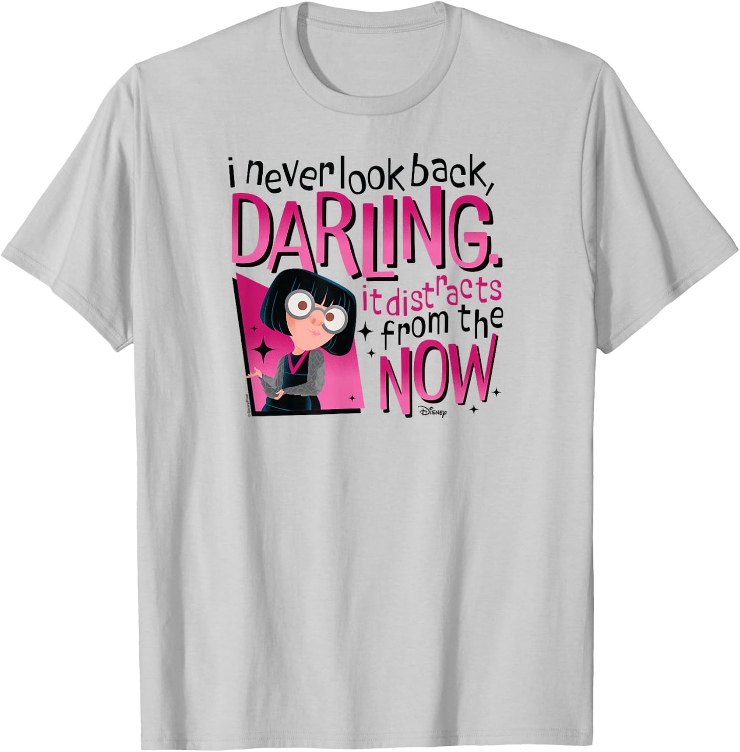 The Incredibles, The Incredibles 2 - Edna Never Look Back T-Shirt - T-Shirt | Ash