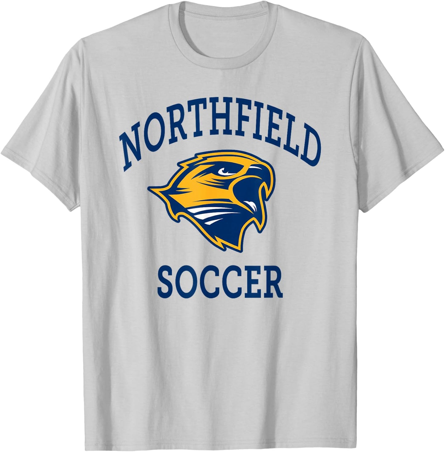 Northfield High School Nighthawks Soccer T-Shirt - T-Shirt | Ash