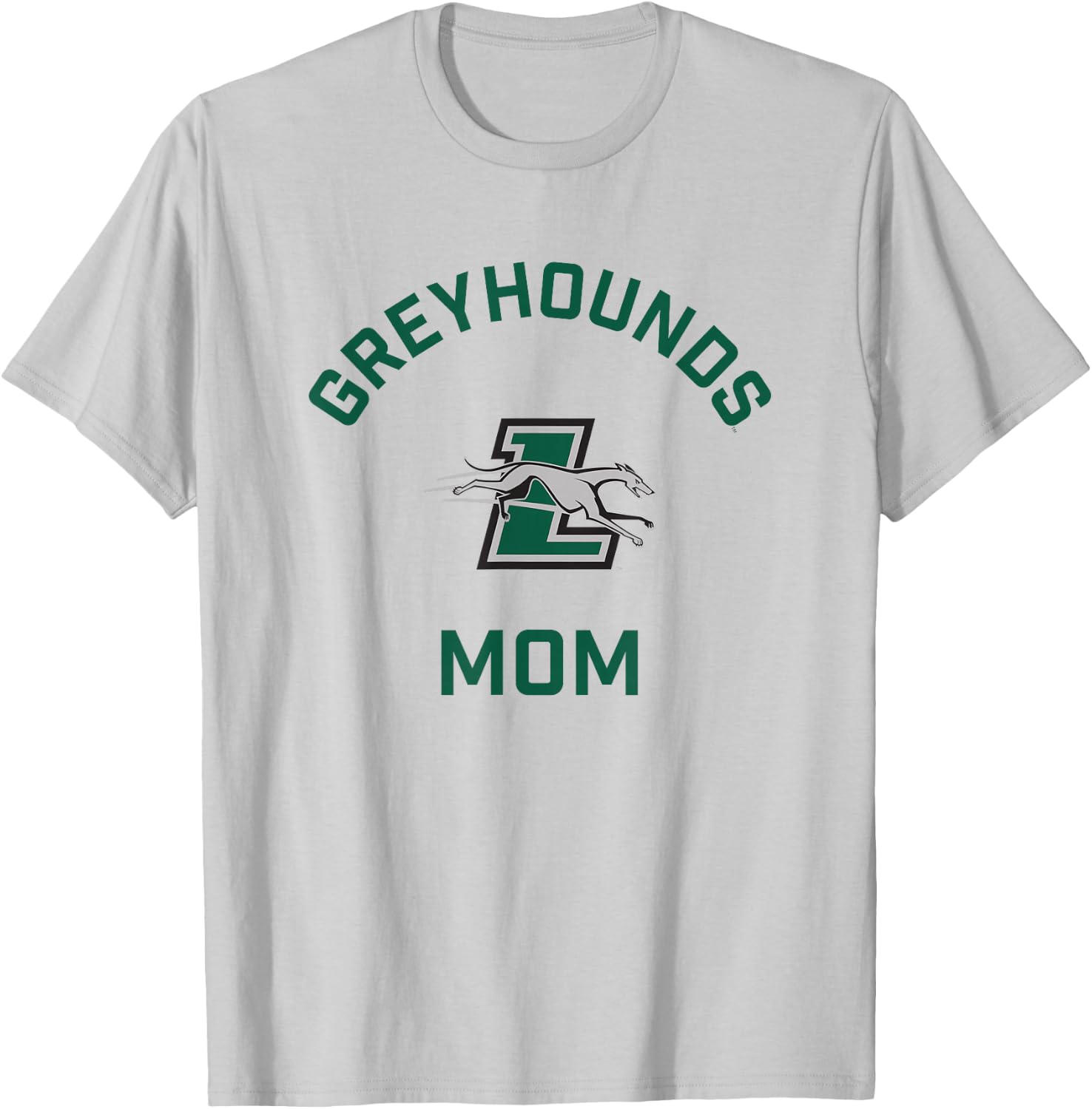 Loyola University Maryland Greyhounds Arched Mom T-Shirt - T-Shirt | Ash