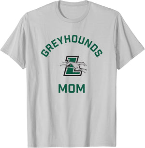 Loyola University Maryland Greyhounds Arched Mom T-Shirt - T-Shirt | Ash