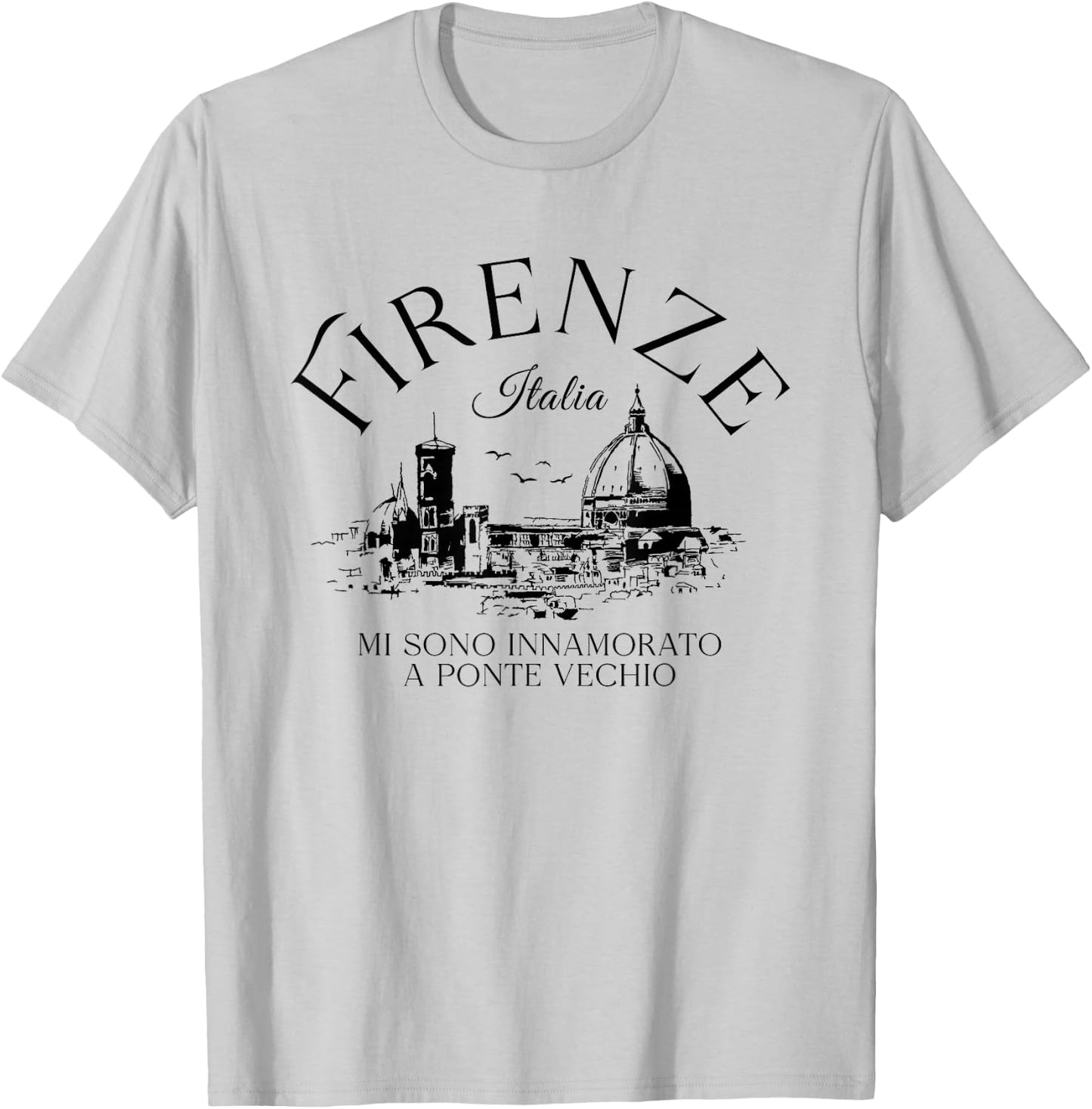 Firenze Italia Florence Italy Art, Italy Gifts Florence Trip T-Shirt - T-Shirt | Ash