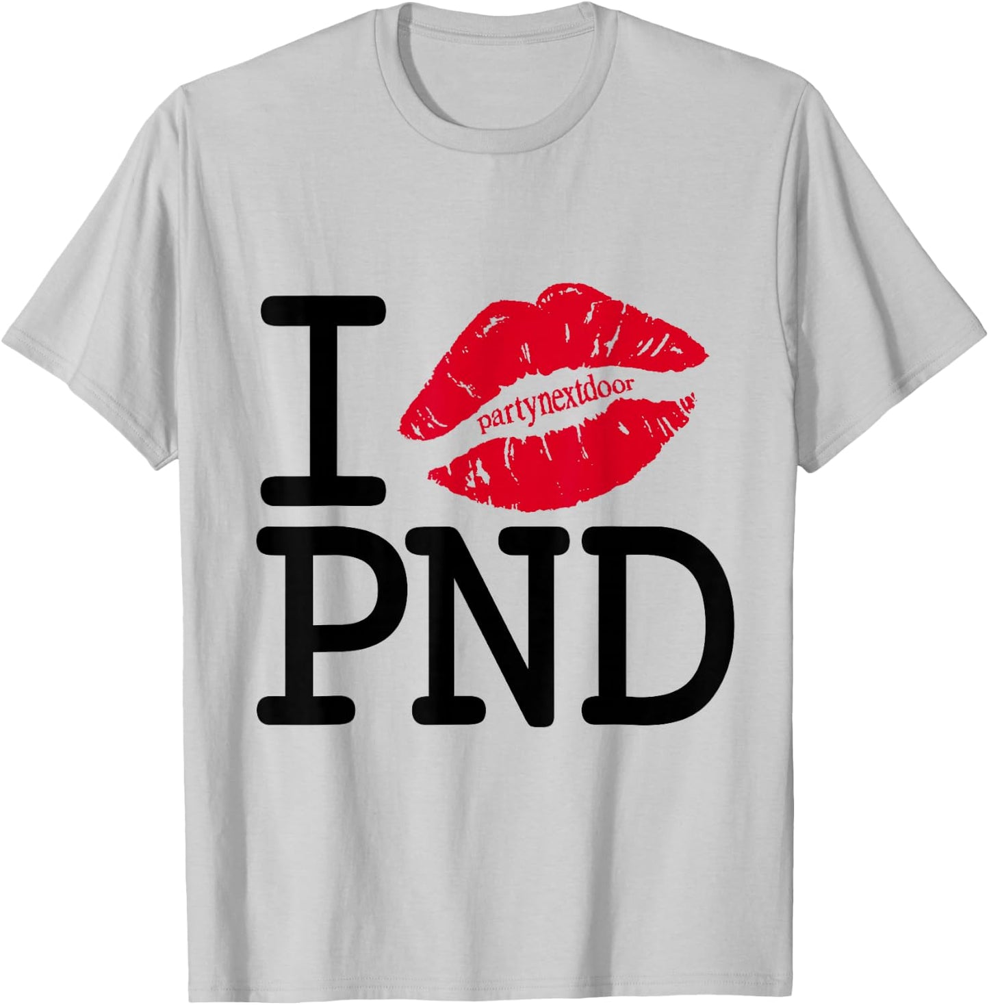 I kiss PARTYNEXTDOOR T-Shirt - T-Shirt | Ash
