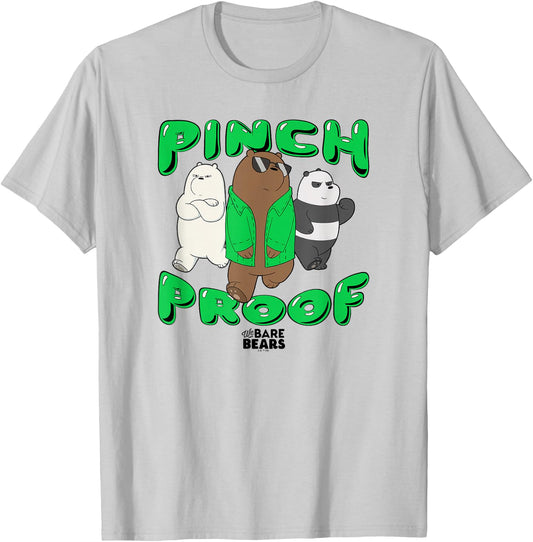 We Bare Bears St. Patrick's Day Pinch Proof Too Cool T-Shirt - T-Shirt | Ash