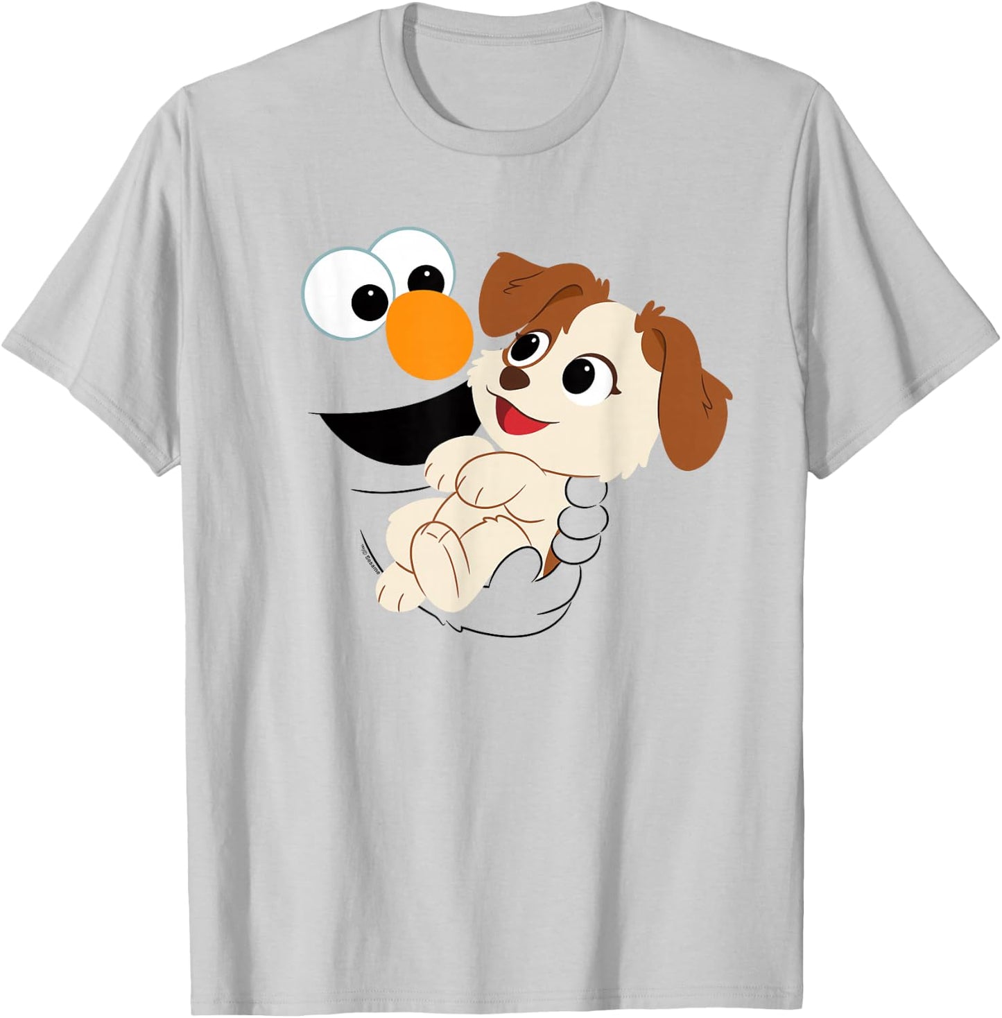 Sesame Street Elmo Tango Face Halloween Costume T-Shirt - T-Shirt | Ash