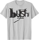 Bush Official Adults , Grey, Small, Short Sleeve, , Classic Fit, Embroidered, Official Merchandise T-Shirt - T-Shirt | Ash