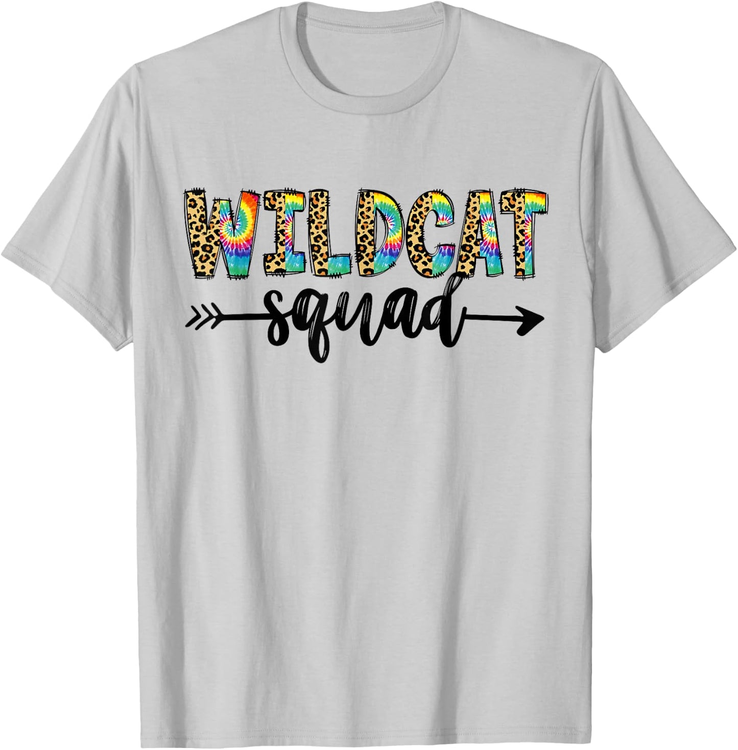 Wildcat Squad Back To School Matching Teacher Student Staff T-Shirt - T-Shirt | Ash