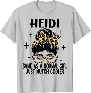 HEIDI Costume Cute Definition Personalized Name HEIDI T-Shirt - T-Shirt | Ash