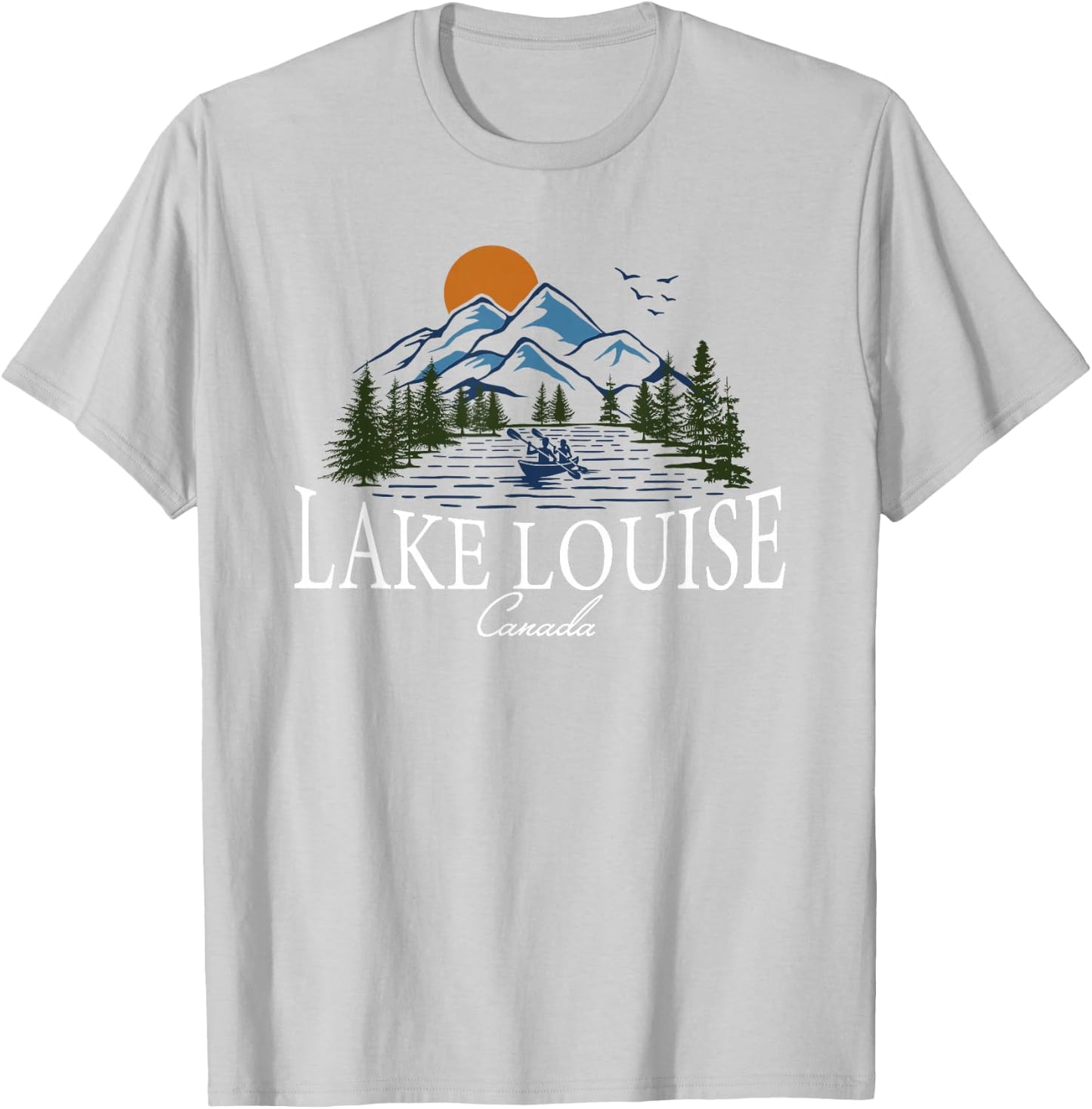 Lake Louise Alberta Canada T-Shirt - T-Shirt | Ash