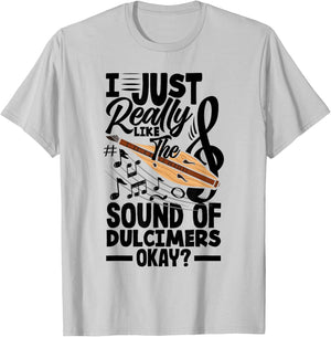 Dulcimer Appalachian Dulcimer Dulcimer Player Dulcimerist T-Shirt - T-Shirt | Ash