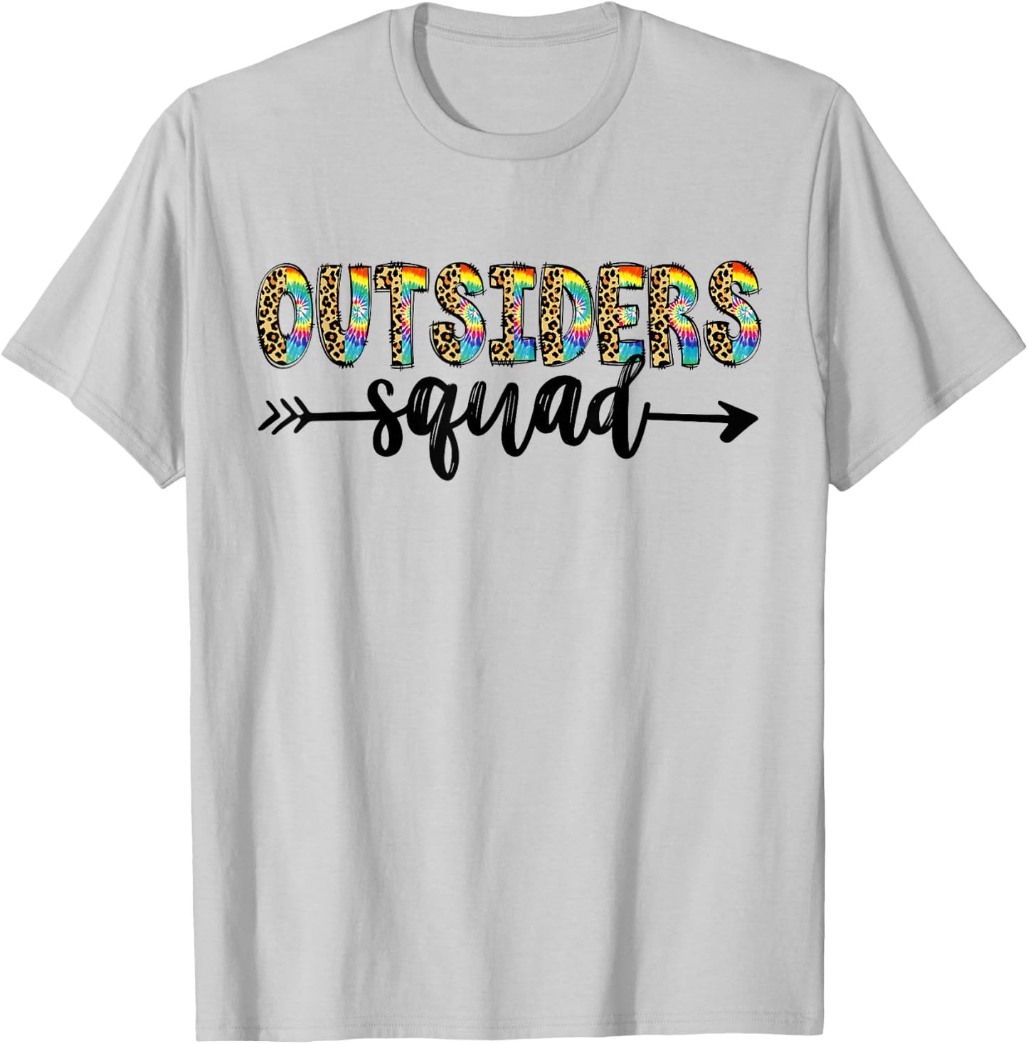 Outsiders Squad Back To School Matching Teacher Student T-Shirt - T-Shirt | Ash