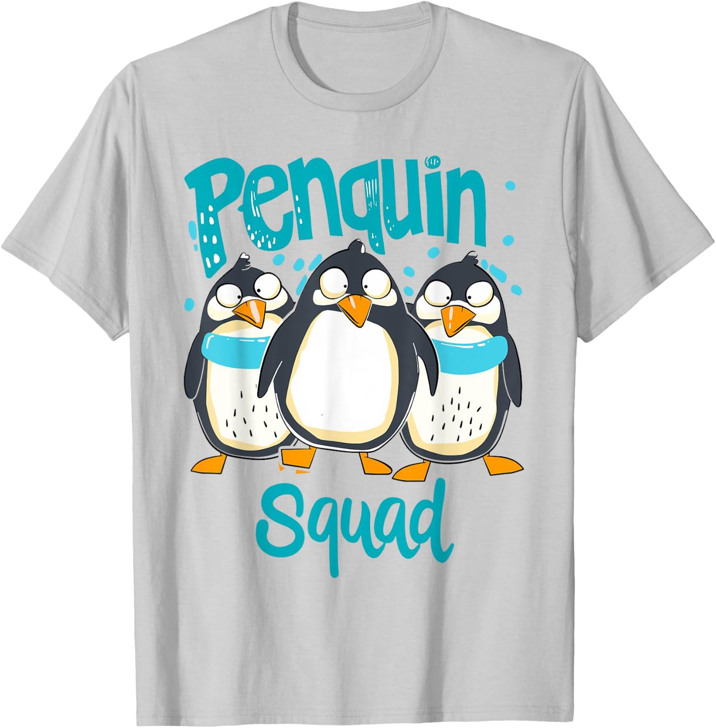 Penguin Squad for Penguin Lover Shirt | Kids Penguin T-Shirt - T-Shirt | Ash