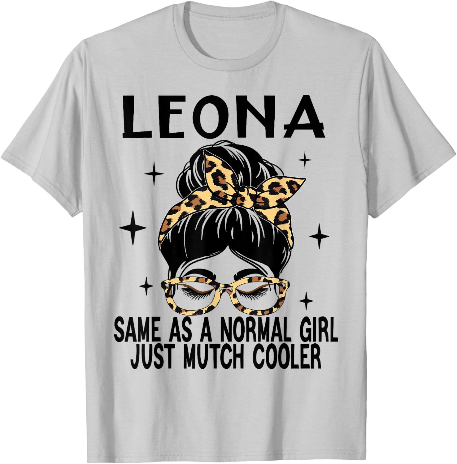 LEONA Costume Cute Definition Personalized Name LEONA T-Shirt - T-Shirt | Ash