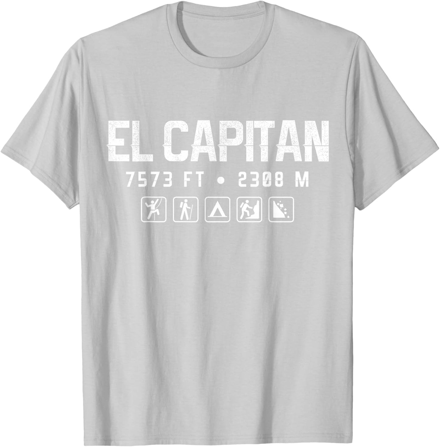 El Capitan, California (Yosemite National Park) Shirt T-Shirt - T-Shirt | Ash