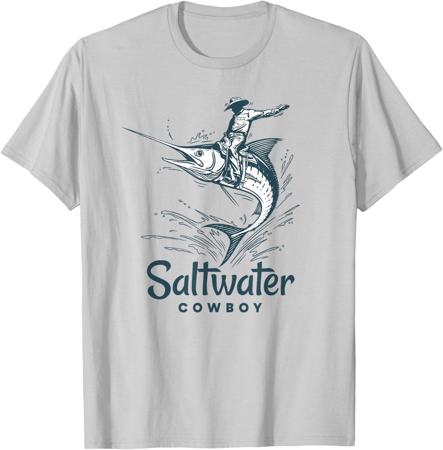 Saltwater Cowboy T-Shirt - T-Shirt | Ash