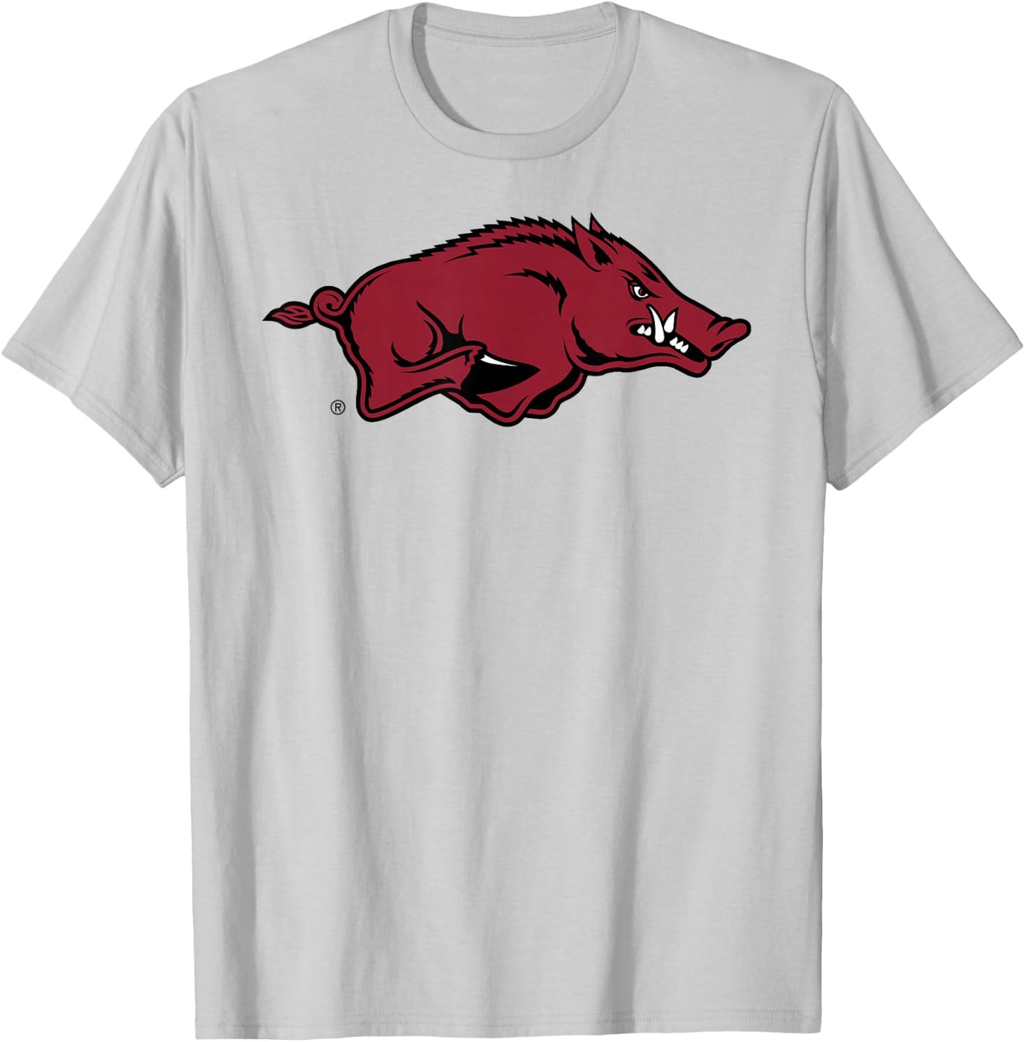 Arkansas Razorbacks Icon Officially Licensed T-Shirt - T-Shirt | Ash