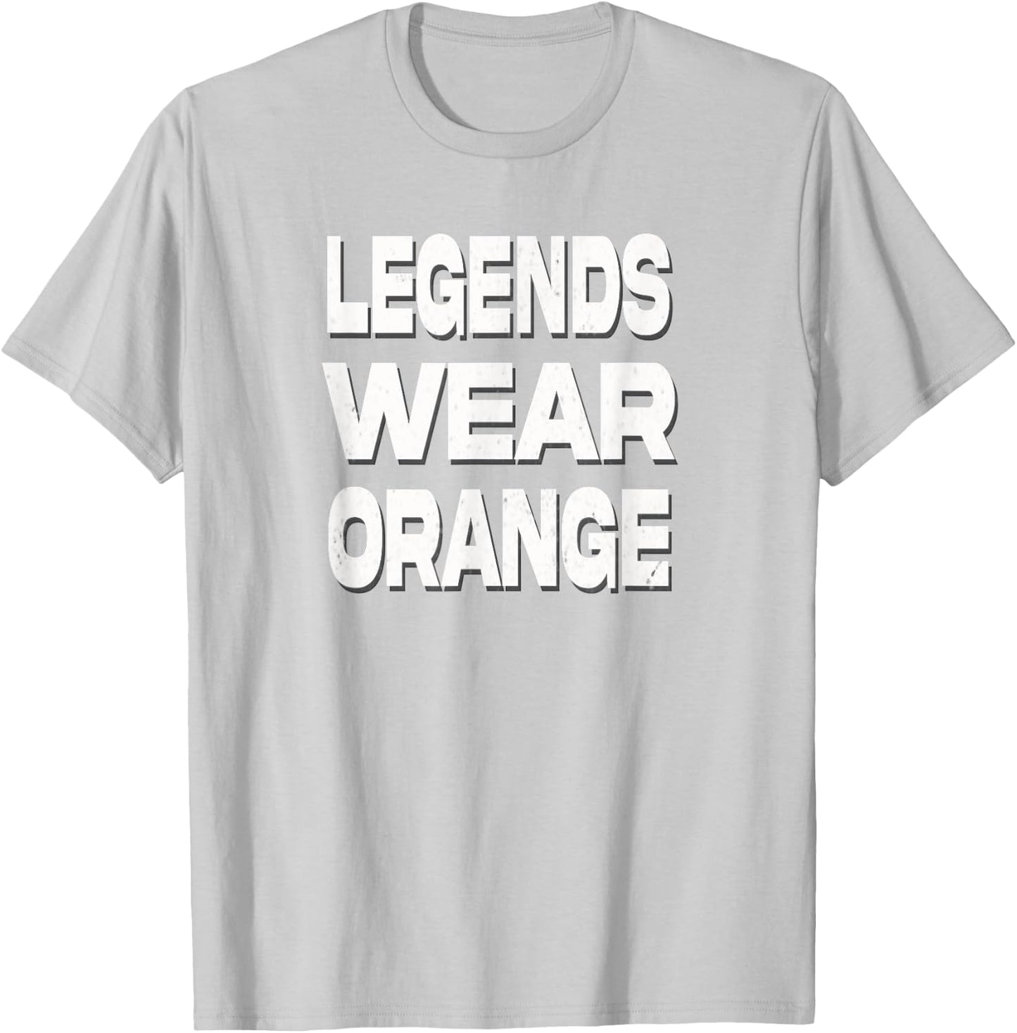 Legends Wear Orange T-Shirt - T-Shirt | Ash