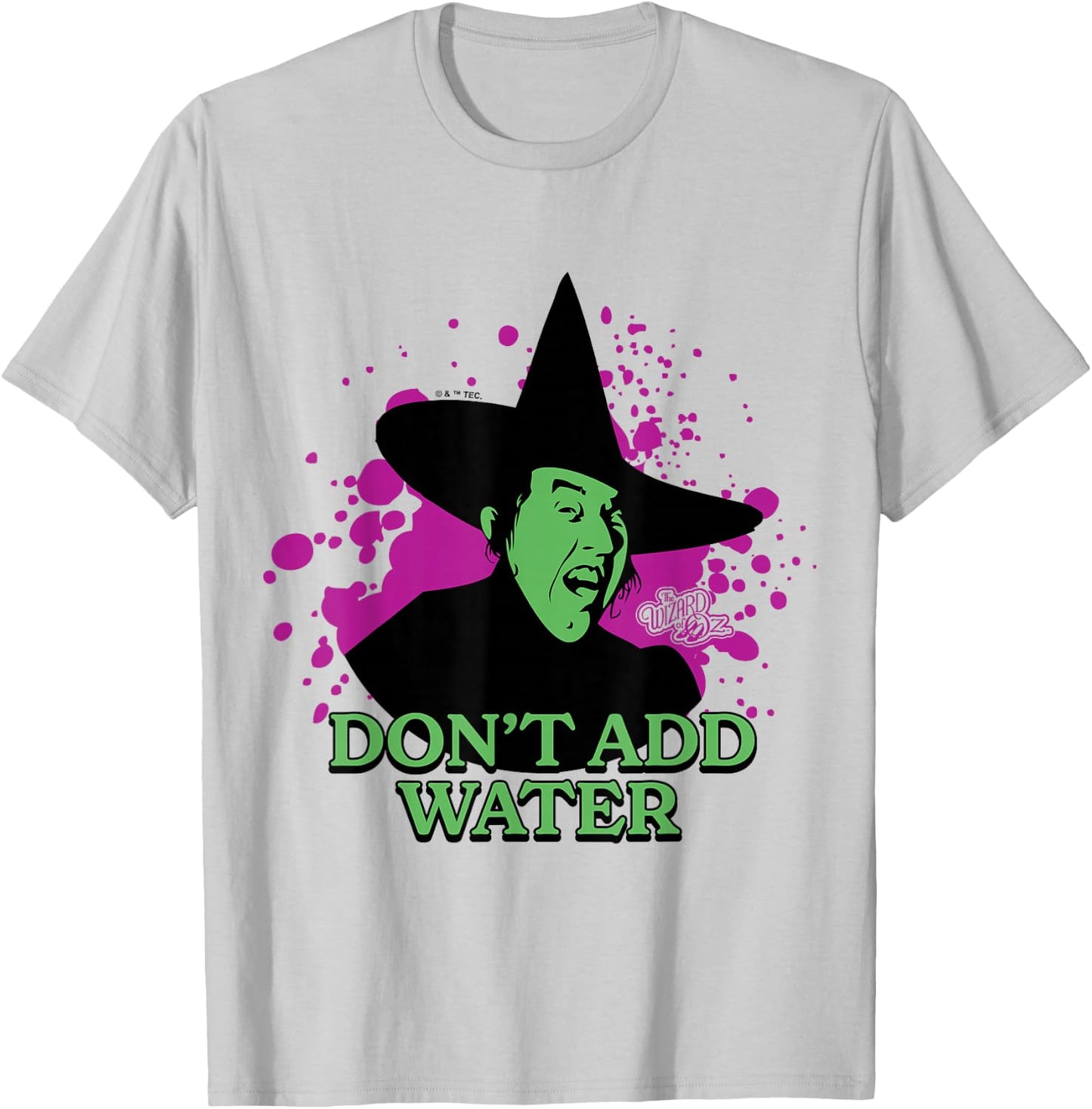 The Wizard Of Oz - Wicked Witch Of The West Don't Add Water T-Shirt - T-Shirt | Ash