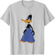 Looney Tunes Daffy Duck Wearing Mall Pants Retro Shot T-Shirt - T-Shirt | Ash