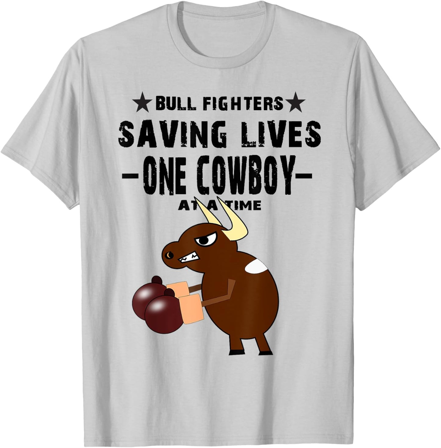 Bull Fighting Shirt & Women T-Shirt - T-Shirt | Ash