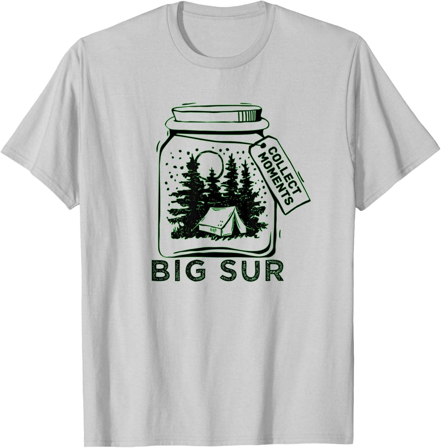 Vintage Big Sur, California Souvenir T-Shirt - T-Shirt | Ash