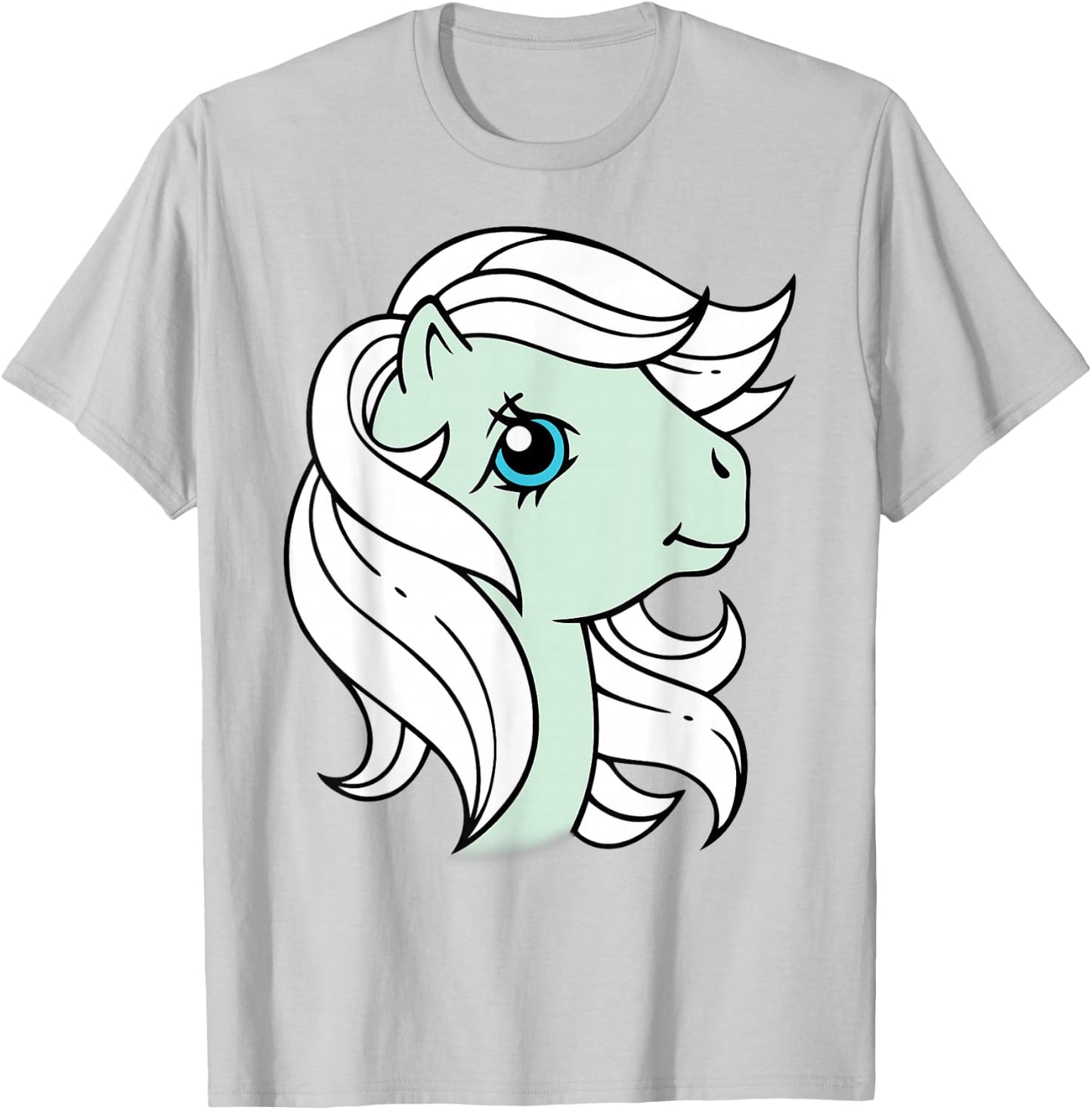 My Little Pony Minty Big Face T-Shirt - T-Shirt | Ash